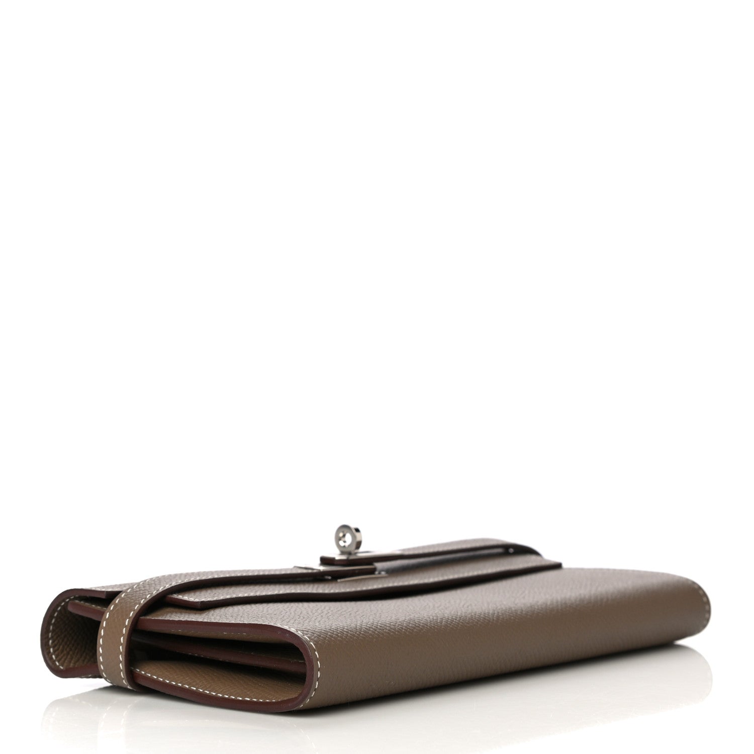 Hermes Epsom Kelly Longue Wallet Etoupe 4 of 11