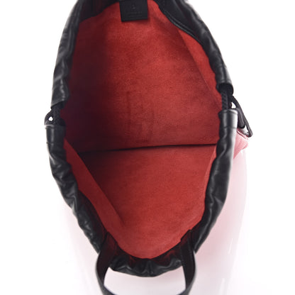 Gucci Calfskin Coco Capitan Logo Drawstring Backpack Hibiscus Red 7 of 10