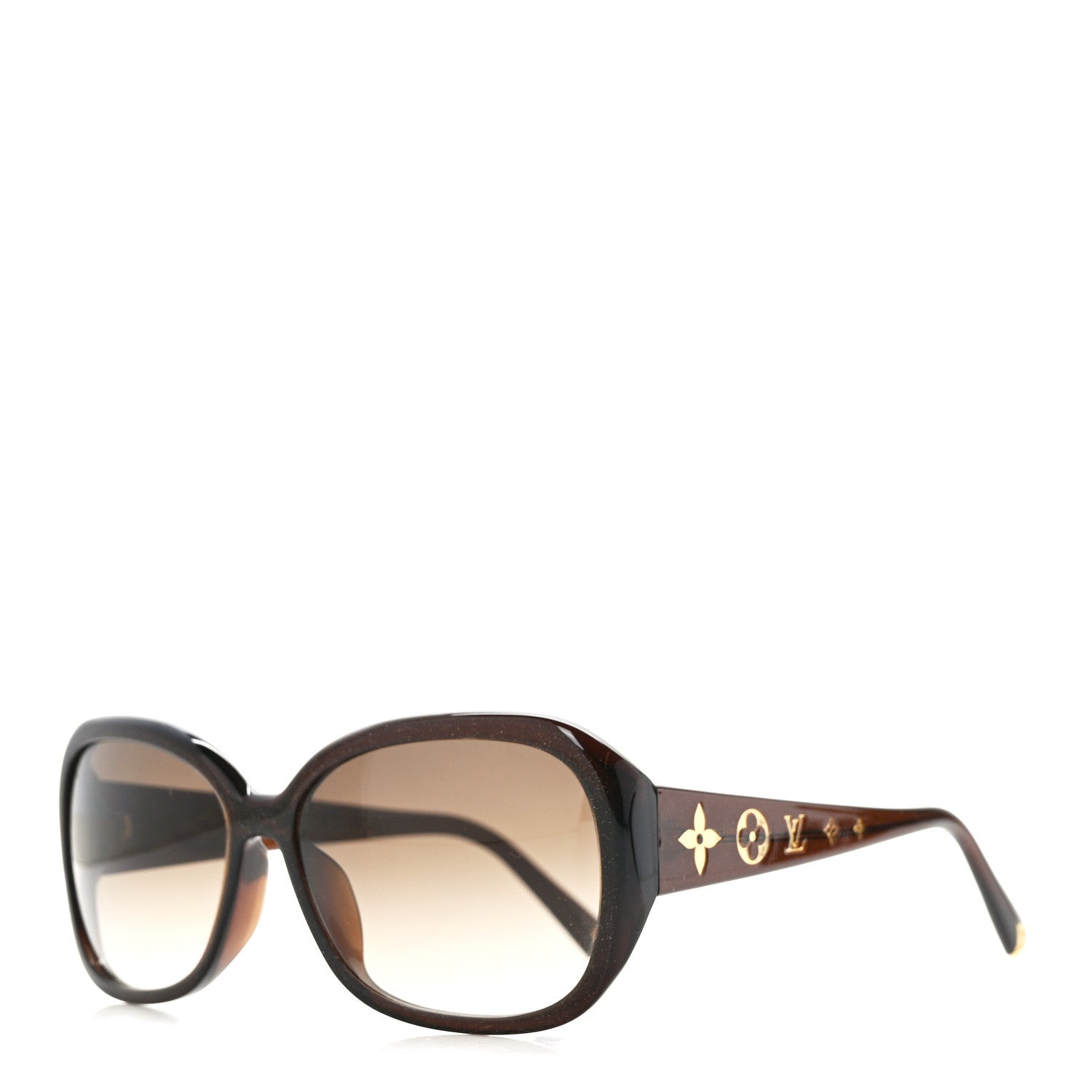 Louis Vuitton Obsession GM Sunglasses Z0459E Brown Glitter 1 of 8