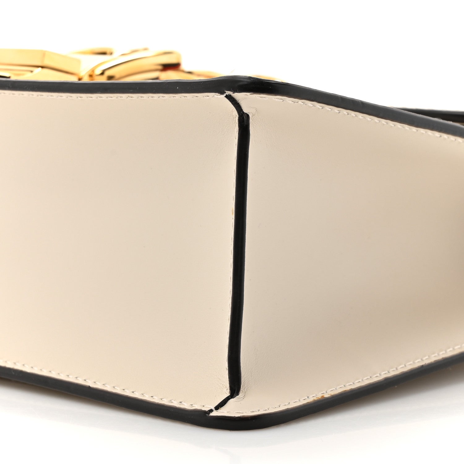 Gucci Calfskin Small Sylvie Shoulder Bag Off White 9 of 16