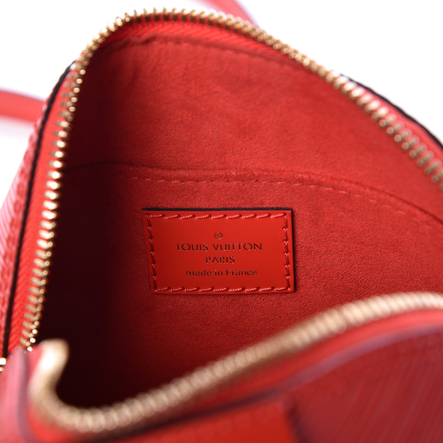 Louis Vuitton Epi Alma Mini Coquelicot 7 of 10
