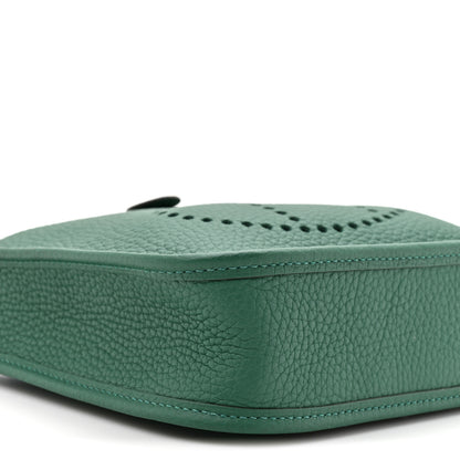Hermes Taurillon Clemence Evelyne TPM Vert Vertigo 10 of 11