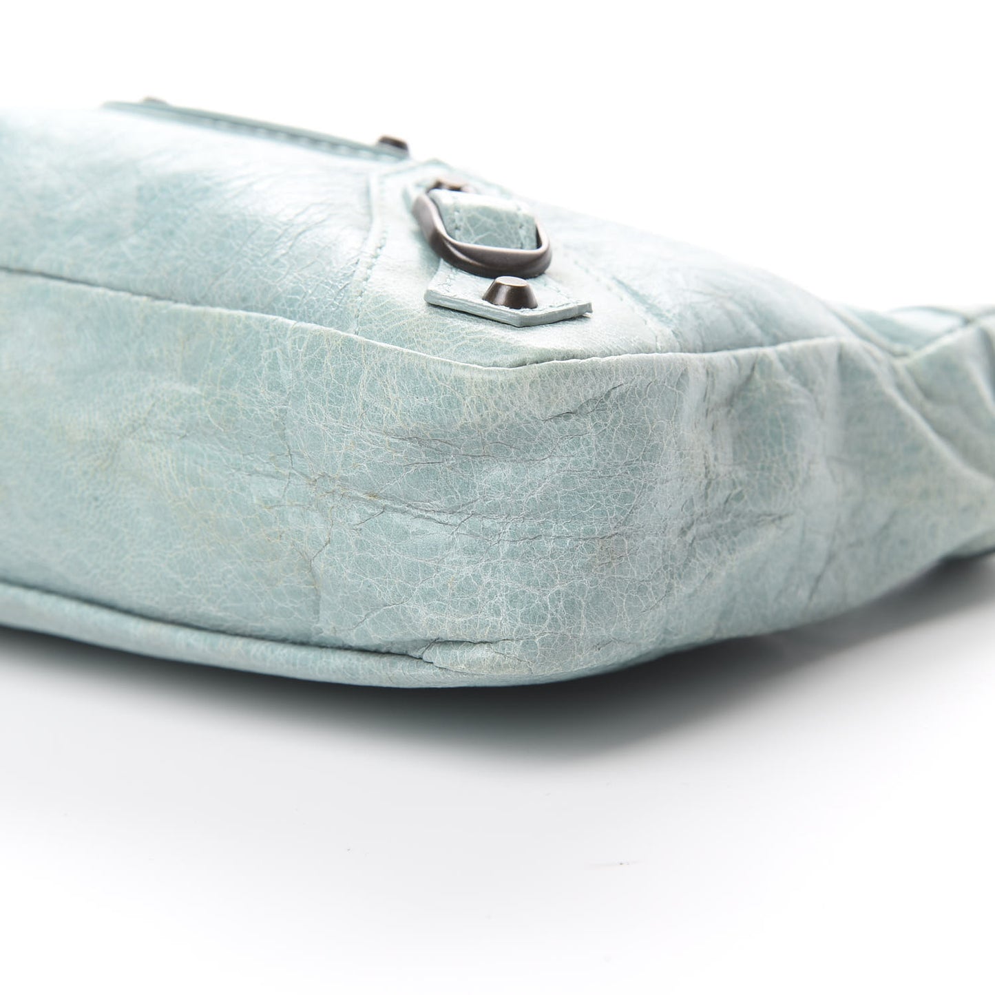 Chevre Porte Toilette Makeup Clutch Sky Blue
