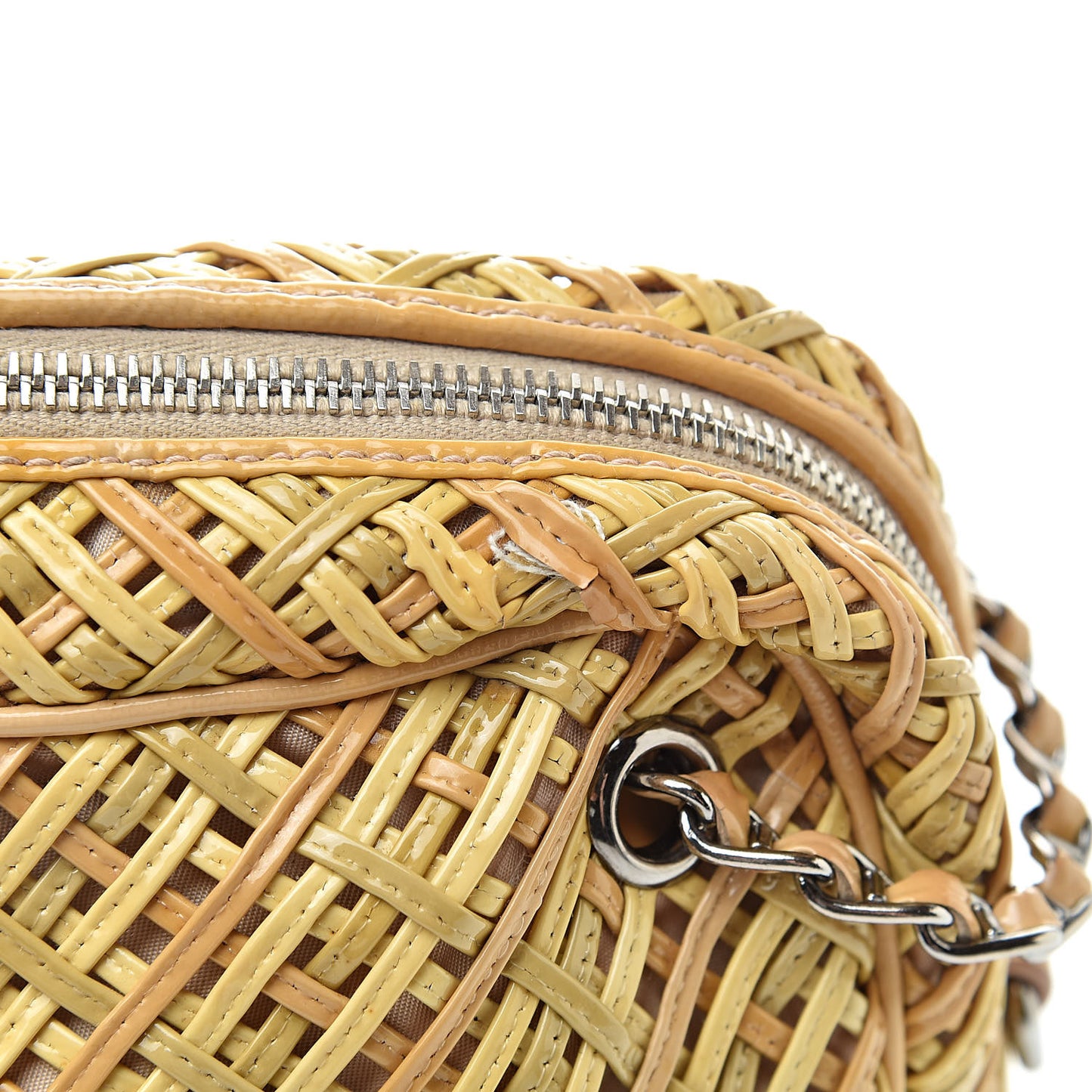 Vernice Madras Camera Bag Quarzo
