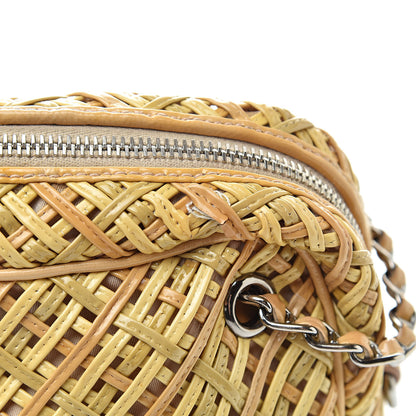 Prada Vernice Madras Camera Bag Quarzo 12 of 15
