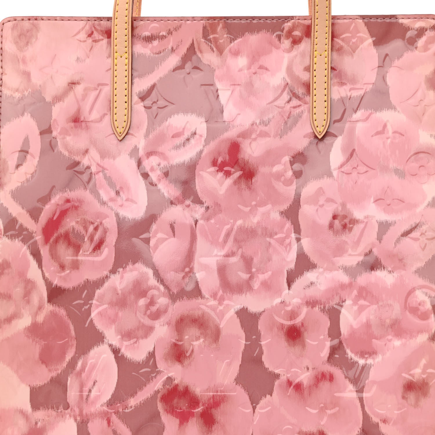 Louis Vuitton Vernis Ikat Catalina NS Bag Rose Velours 8 of 10