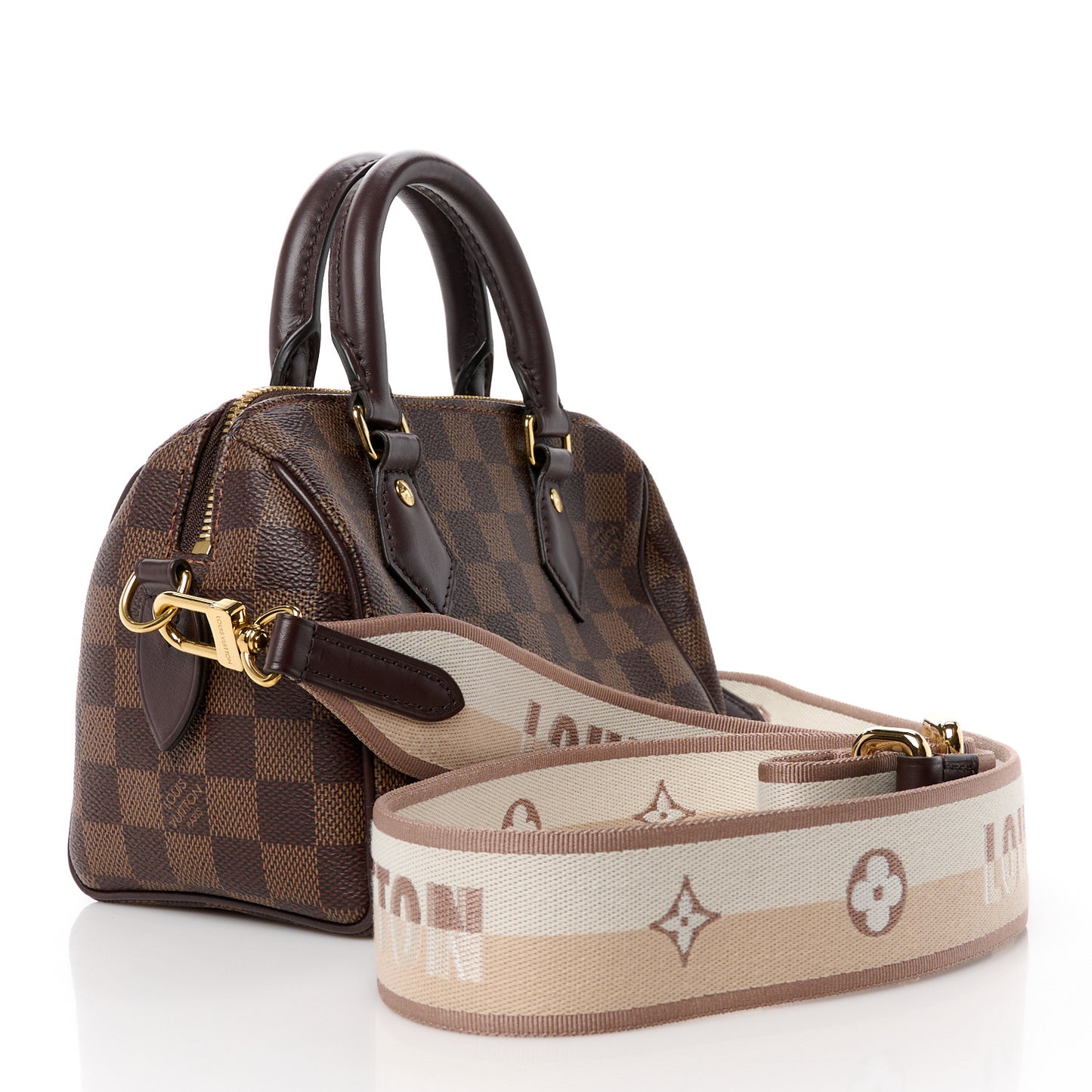 Damier Ebene Speedy Bandouliere 20