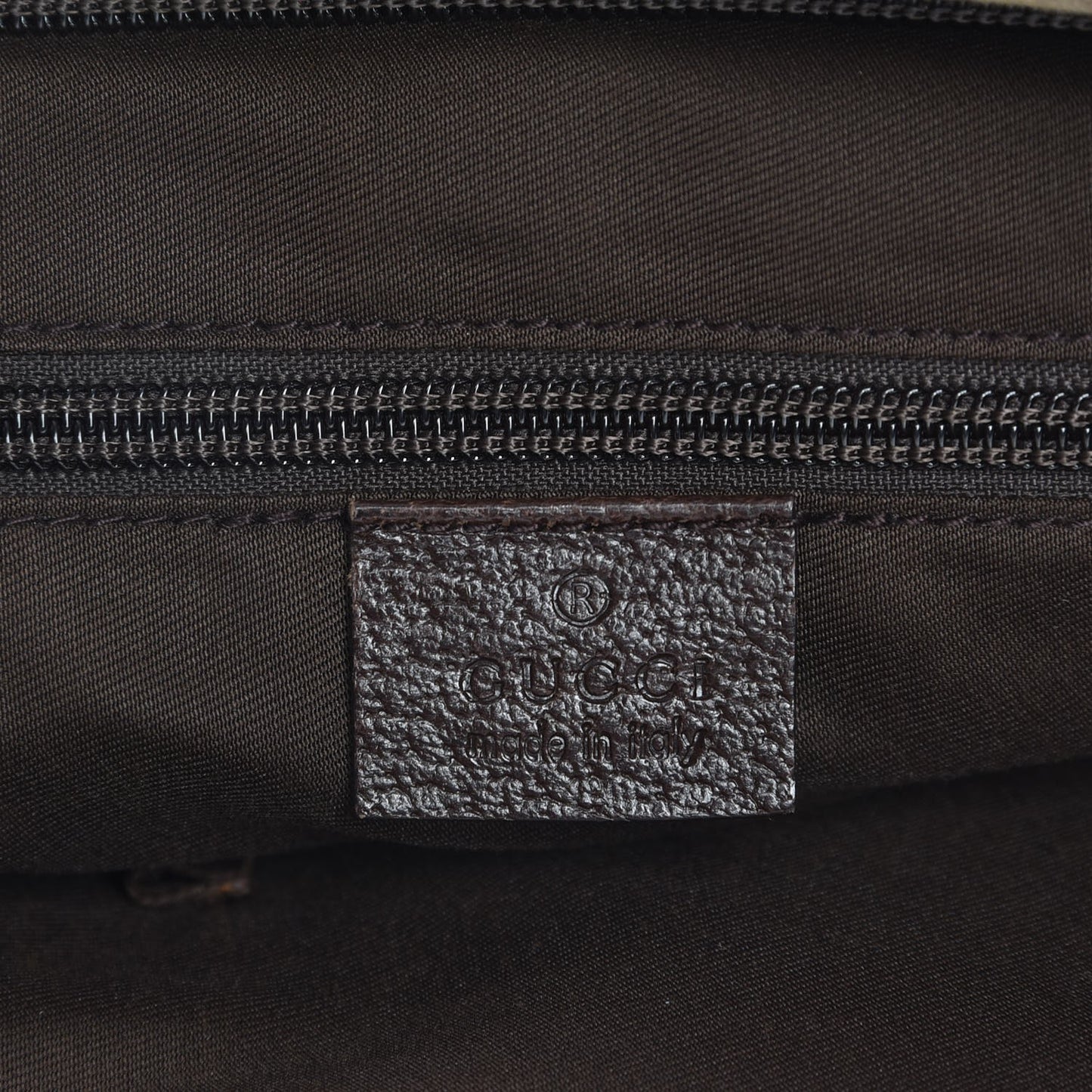 Monogram Web Medium Flat Messenger Bag Brown