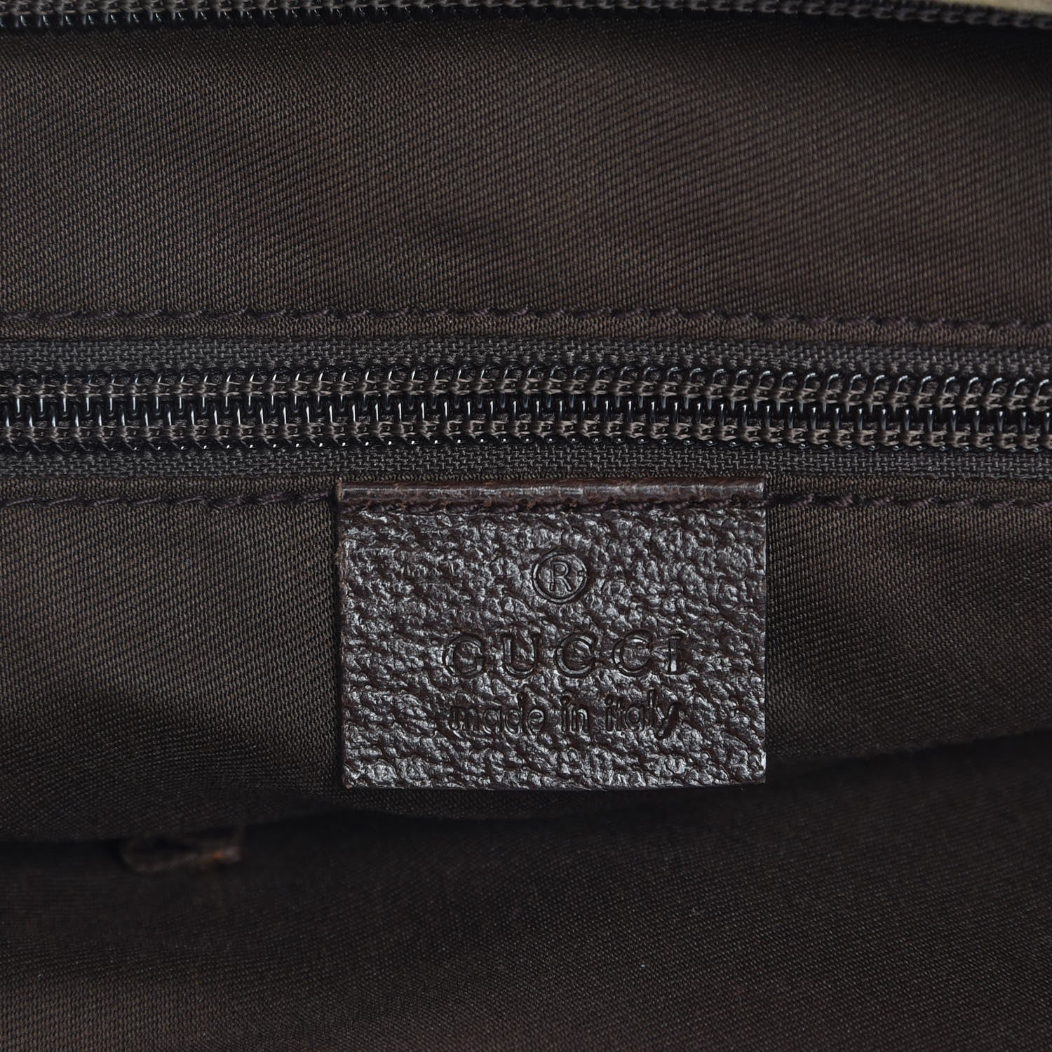 Gucci Monogram Web Medium Flat Messenger Bag Brown 6 of 12