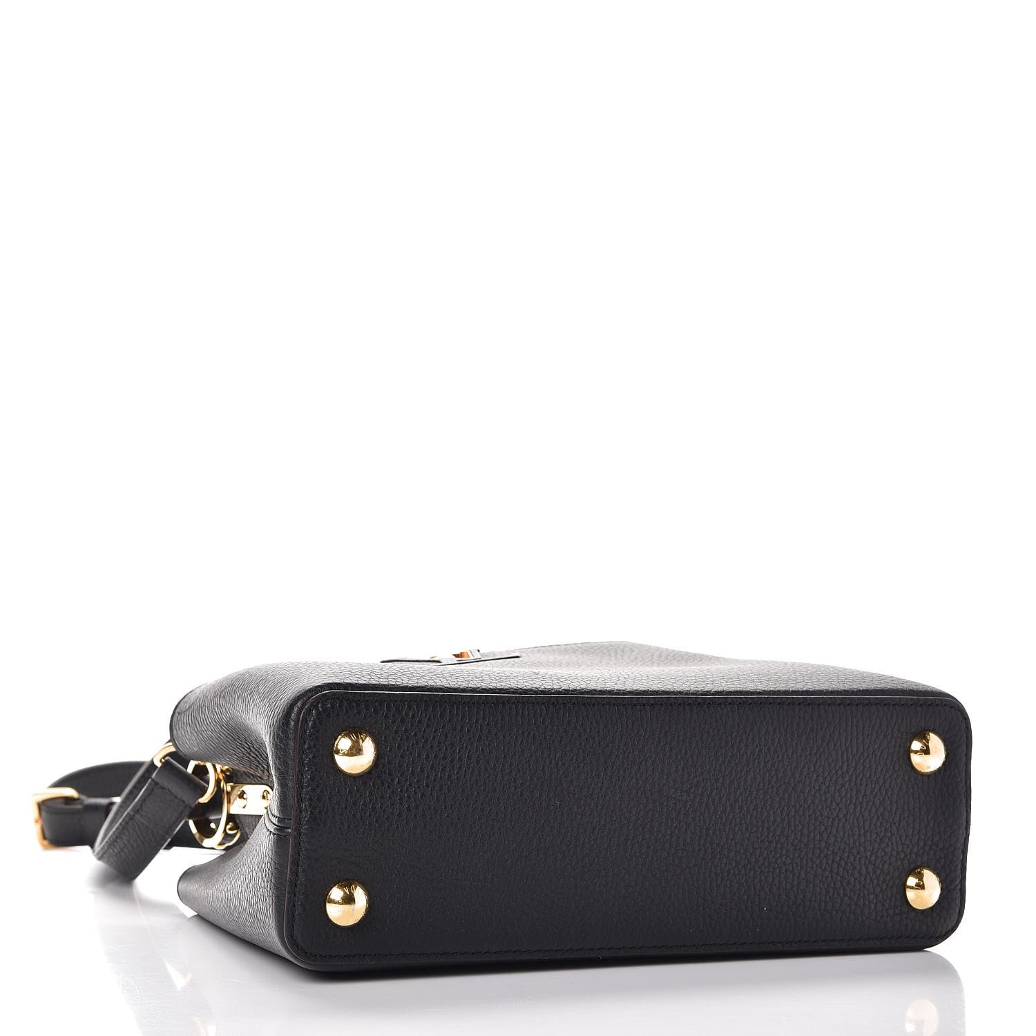 Louis Vuitton Taurillon Capucines BB Black 4 of 9