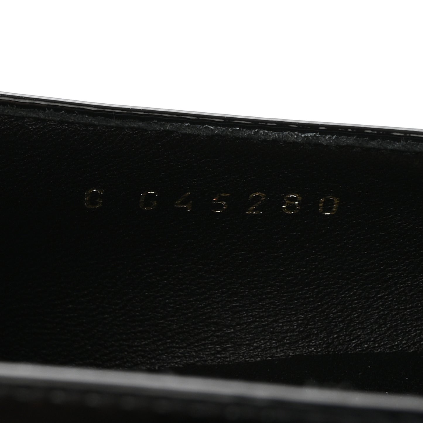 Patent Calfskin Mary Janes Flats 37.5 Black