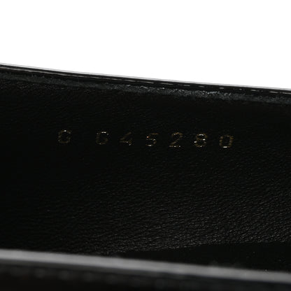 Chanel Patent Calfskin Mary Janes Flats 37.5 Black 9 of 10