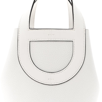 Hermes Taurillon Clemence Swift In-The-Loop 18 Bag New White 8 of 11