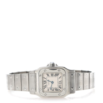 Cartier Stainless Steel 24mm Santos de Cartier Galbee Quartz Watch 2 of 7