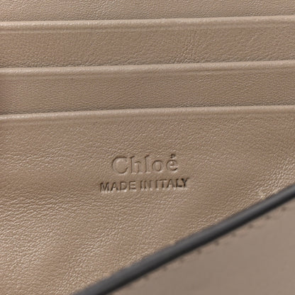 Chloe Suede Calfskin Mini Faye Shoulder Bag Motty Grey 6 of 10