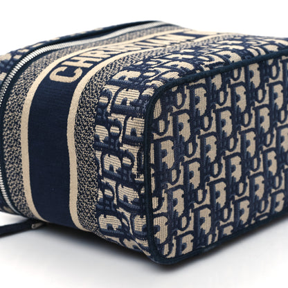 Christian Dior Oblique Diortravel Vanity Case Blue 8 of 11