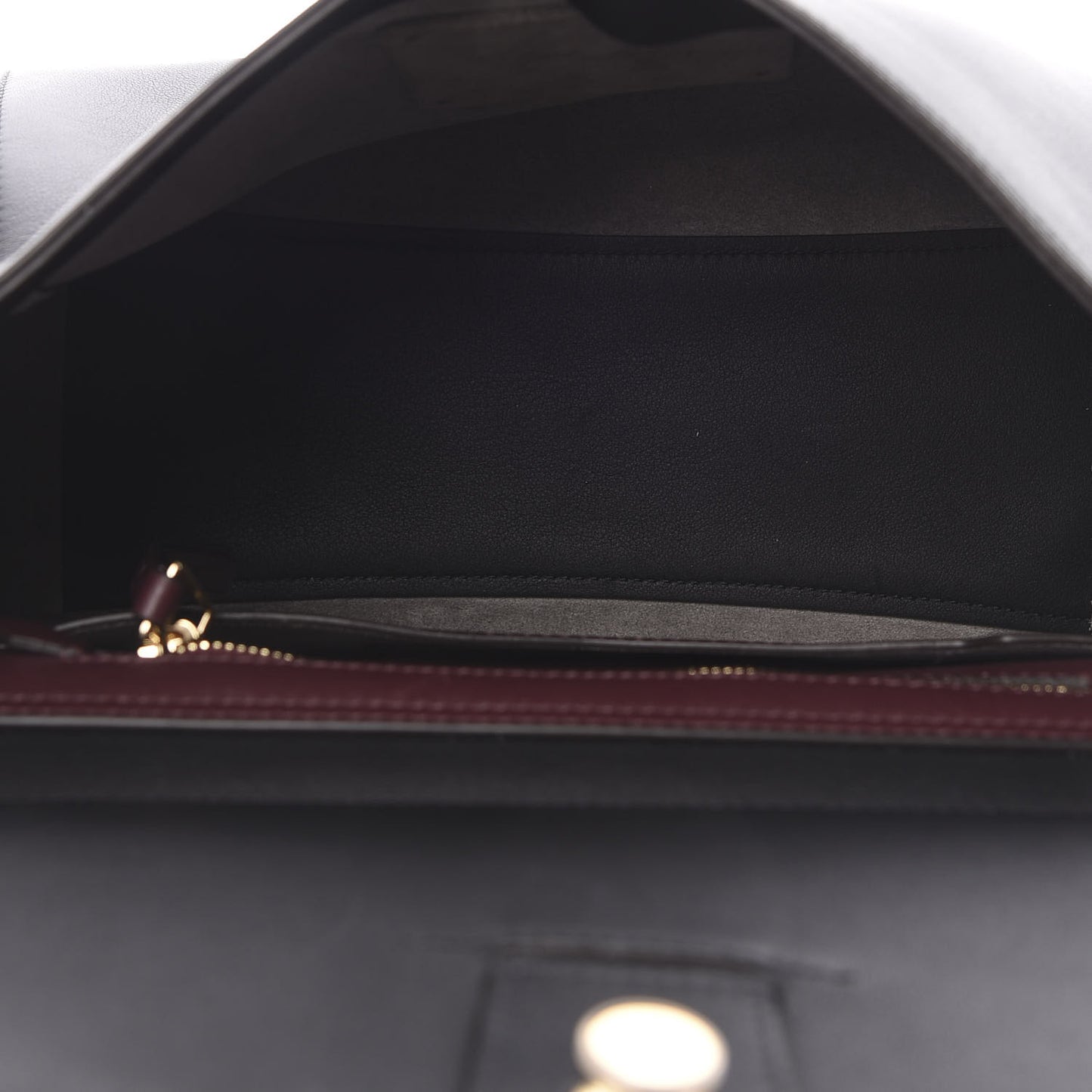 Calfskin Small Mystic Shoulder Bag Black