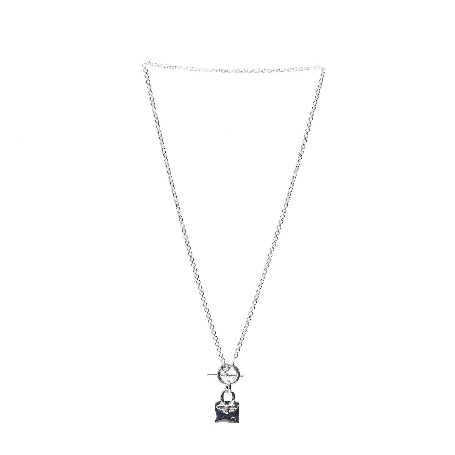 Sterling Silver Birkin Amulette Pendant Necklace