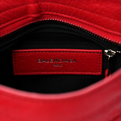 Balenciaga Agneau Giant 12 Silver Hardware Mini City Rouge Cardinal 6 of 13