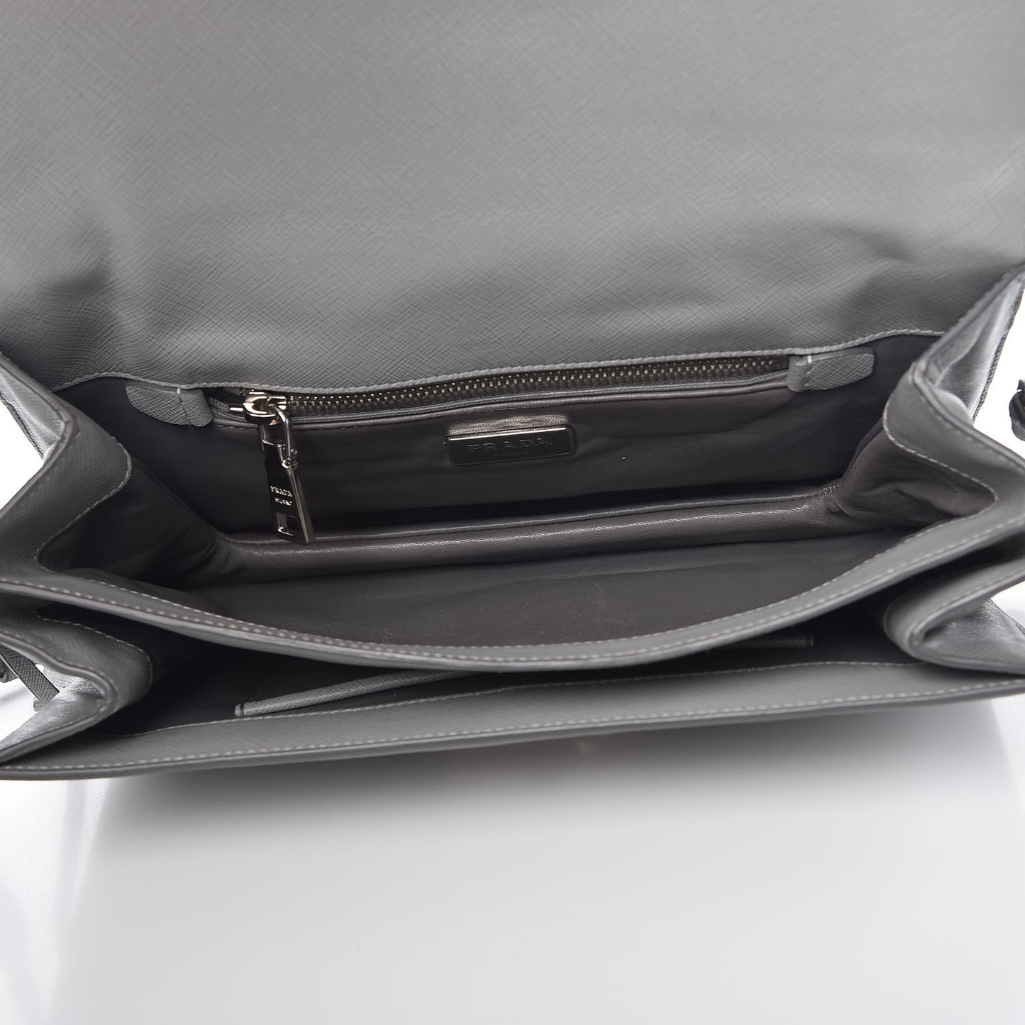 Saffiano Soft Sound Shoulder Bag Marmo Nube