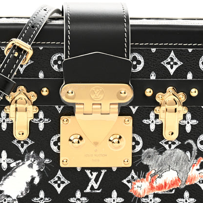 Louis Vuitton Catogram Petite Malle Black 7 of 10