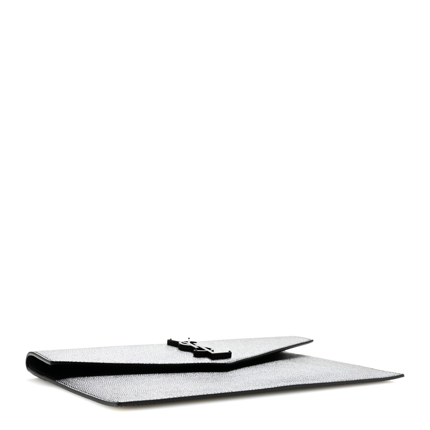 Saint Laurent Grain De Poudre Uptown Pouch Black 4 of 8