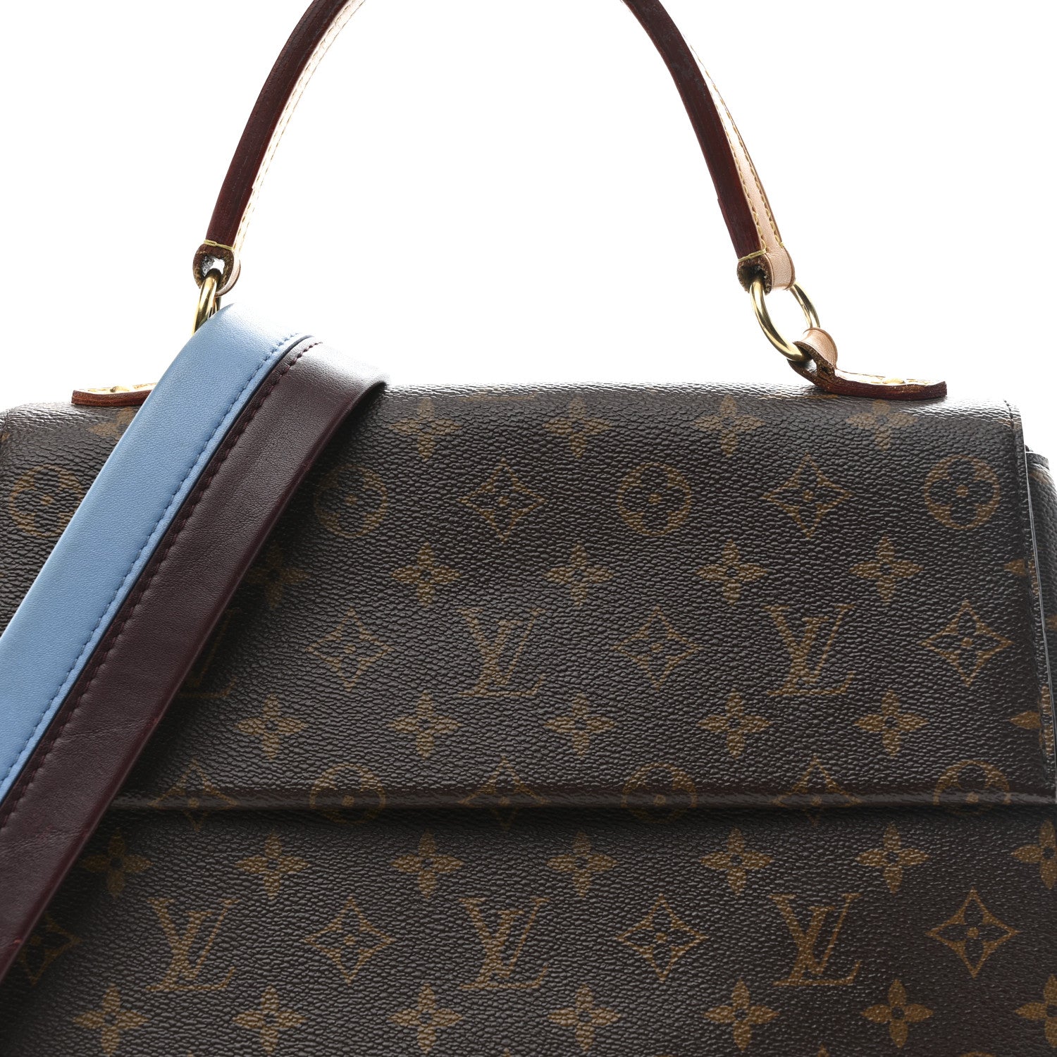 Louis Vuitton Monogram Cluny MM Blue Glacial 7 of 9