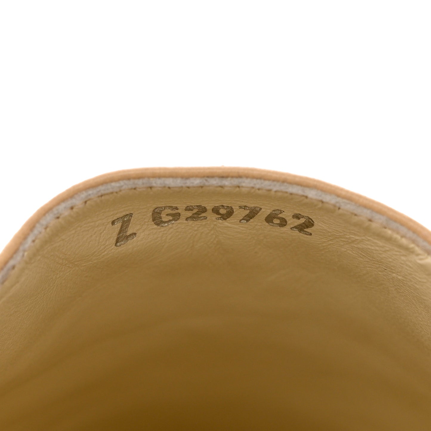 Lambskin CC Espadrilles 42 Beige Black