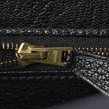 Hermes Chevre de Coromandel Kelly Sellier 35 Black 11 of 31