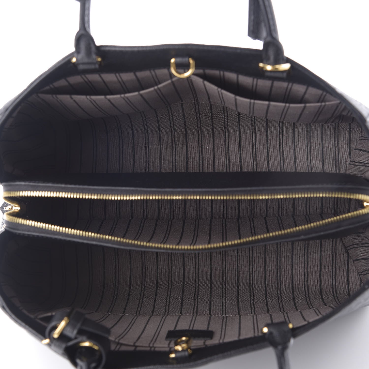 Louis Vuitton Empreinte Montaigne GM Black 4 of 10