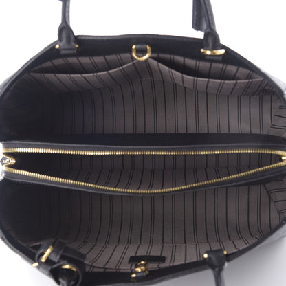 Louis Vuitton Empreinte Montaigne GM Black 4 of 10