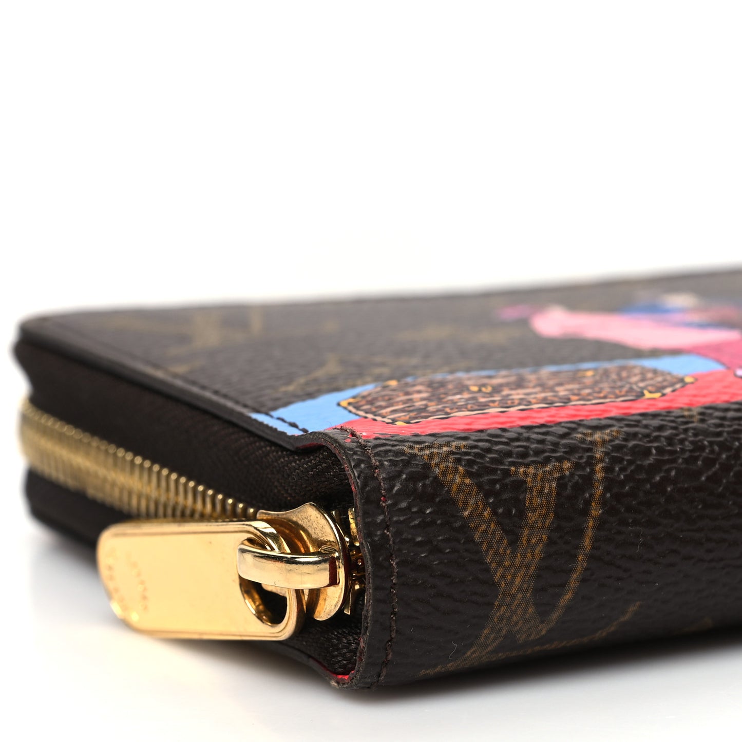 Monogram 2016 Christmas Animation Zippy Wallet Rouge
