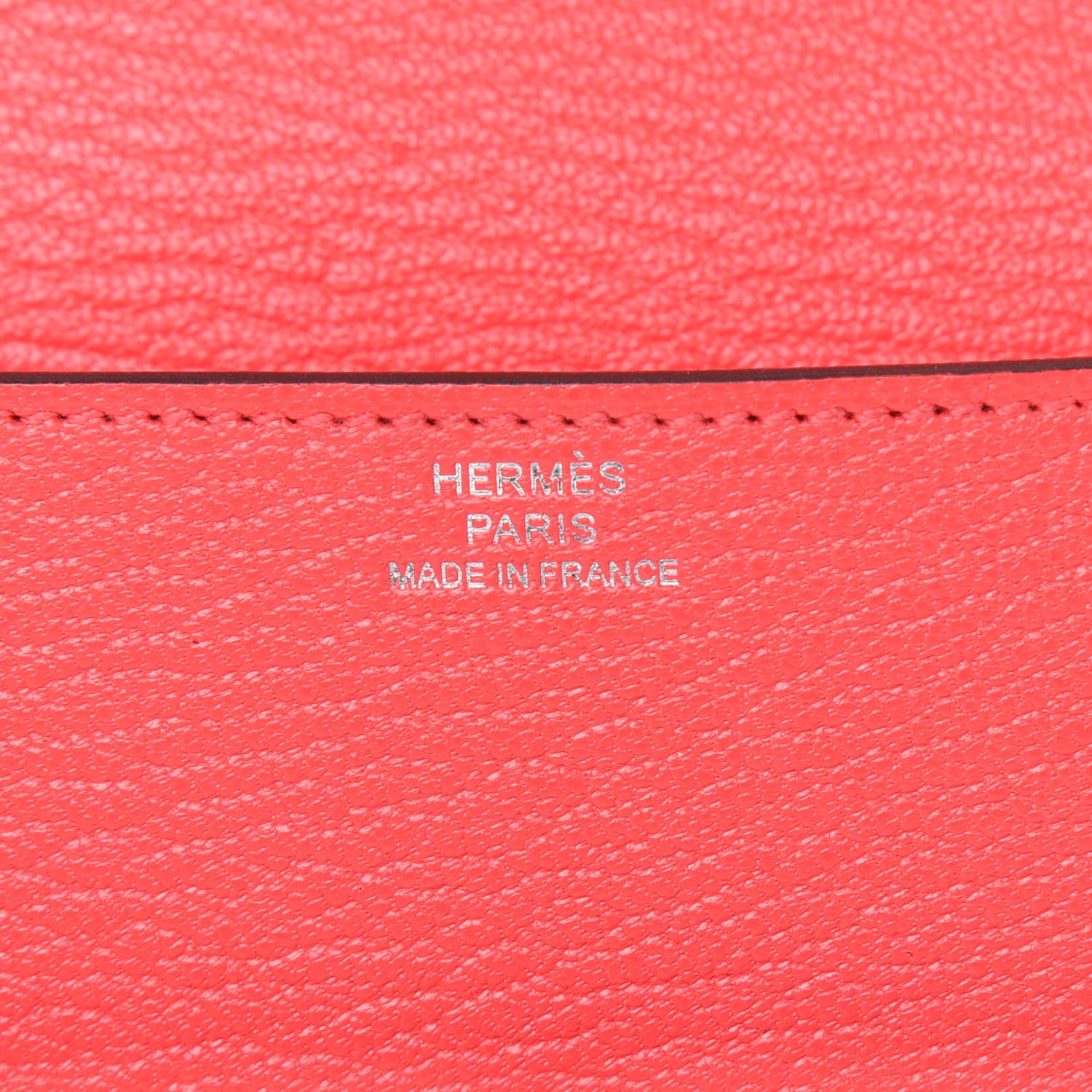 Hermes Chevre Mysore Roulis Slim Wallet Rose Texas 7 of 13