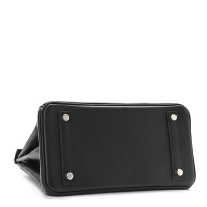 Hermes Taurillon Novillo Birkin 25 Black 4 of 10