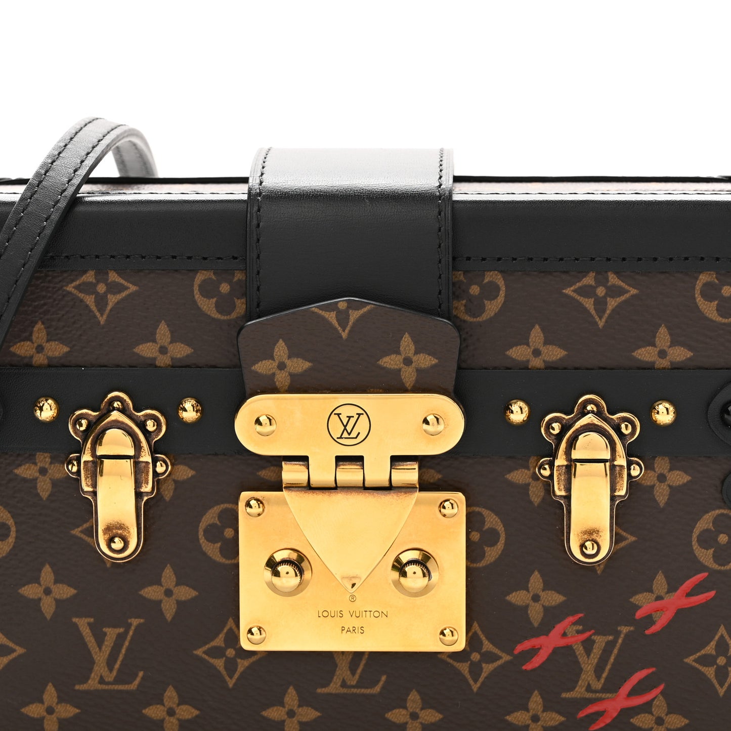 Monogram Petite Malle Black