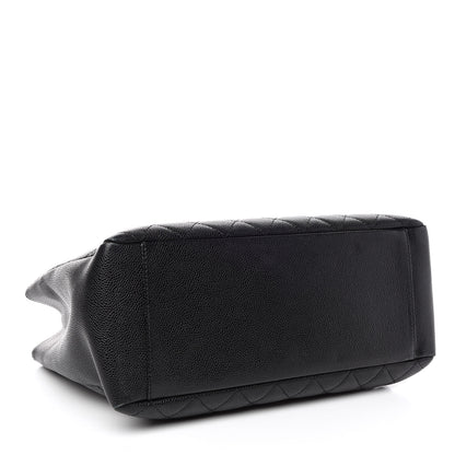 Chanel Caviar Quilted Grand Shopping Tote GST Black 4 of 9