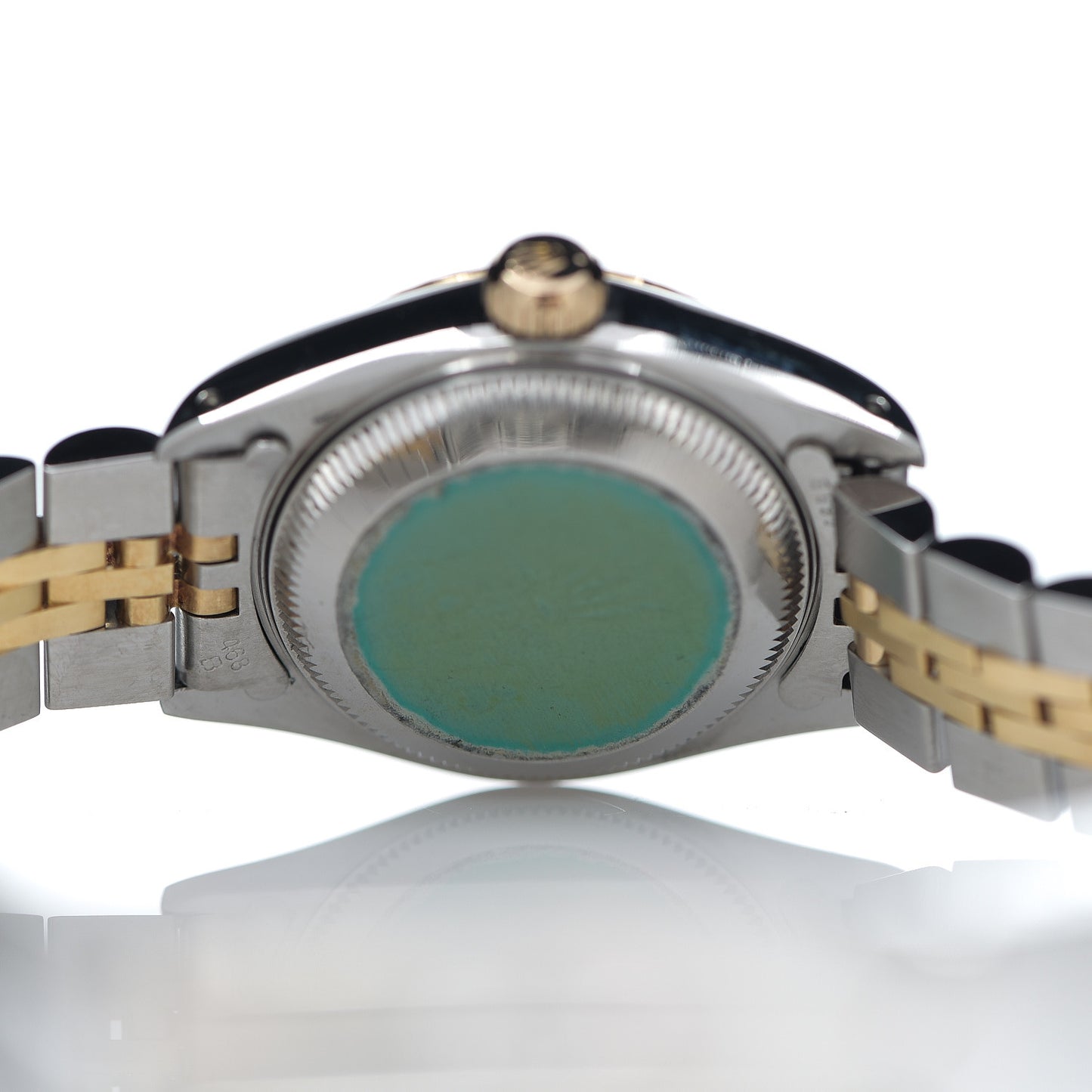 Stainless Steel 18K Yellow Gold Diamond 26mm Oyster Perpetual Datejust Watch Champagne 69173