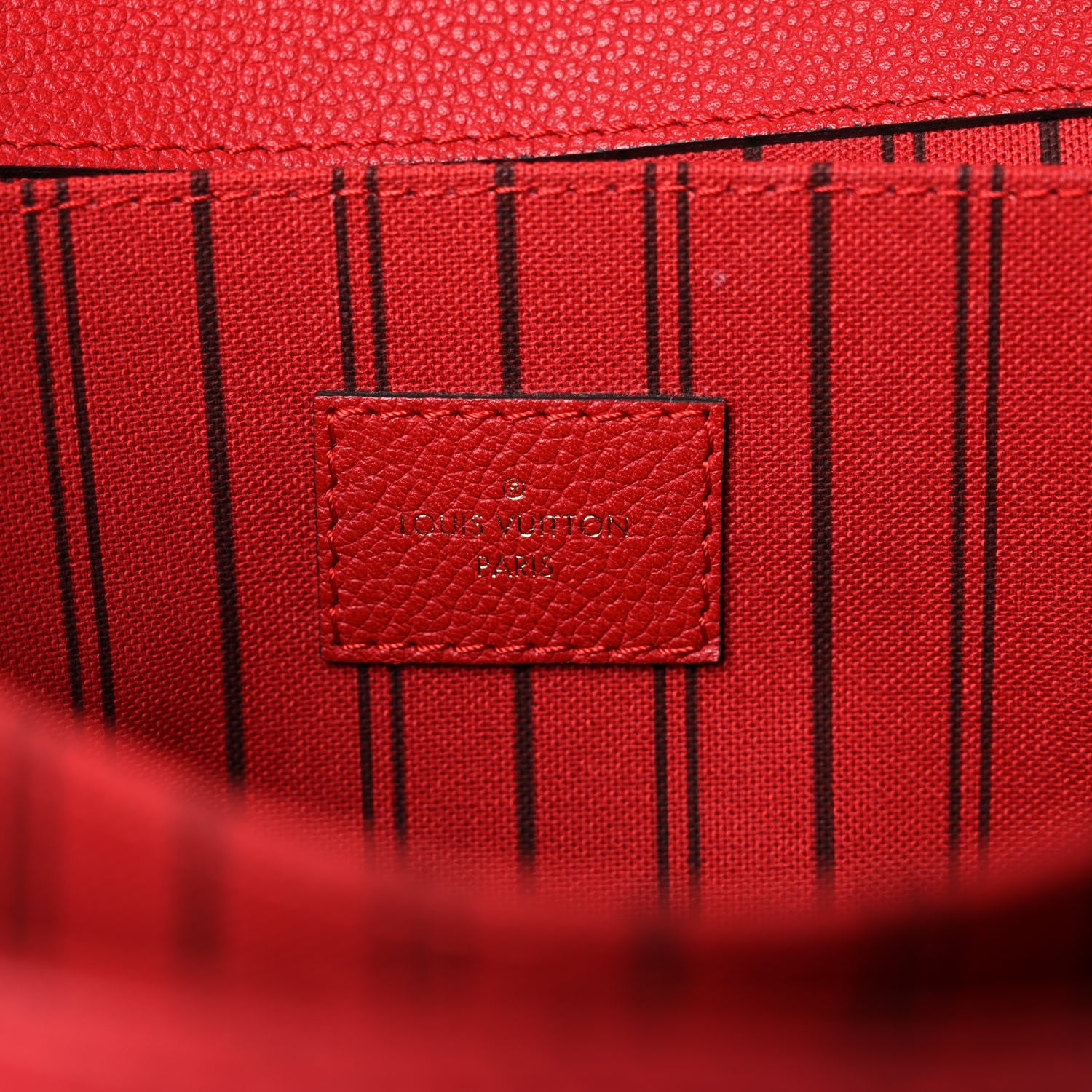 Louis Vuitton Empreinte Pochette Metis Cherry 7 of 11
