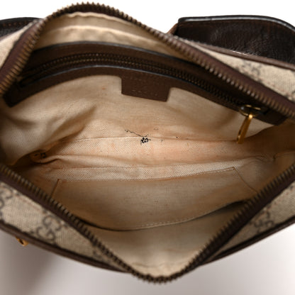 Gucci Soft GG Supreme Monogram Medium Ophidia Belt Bag Dark Brown 5 of 13