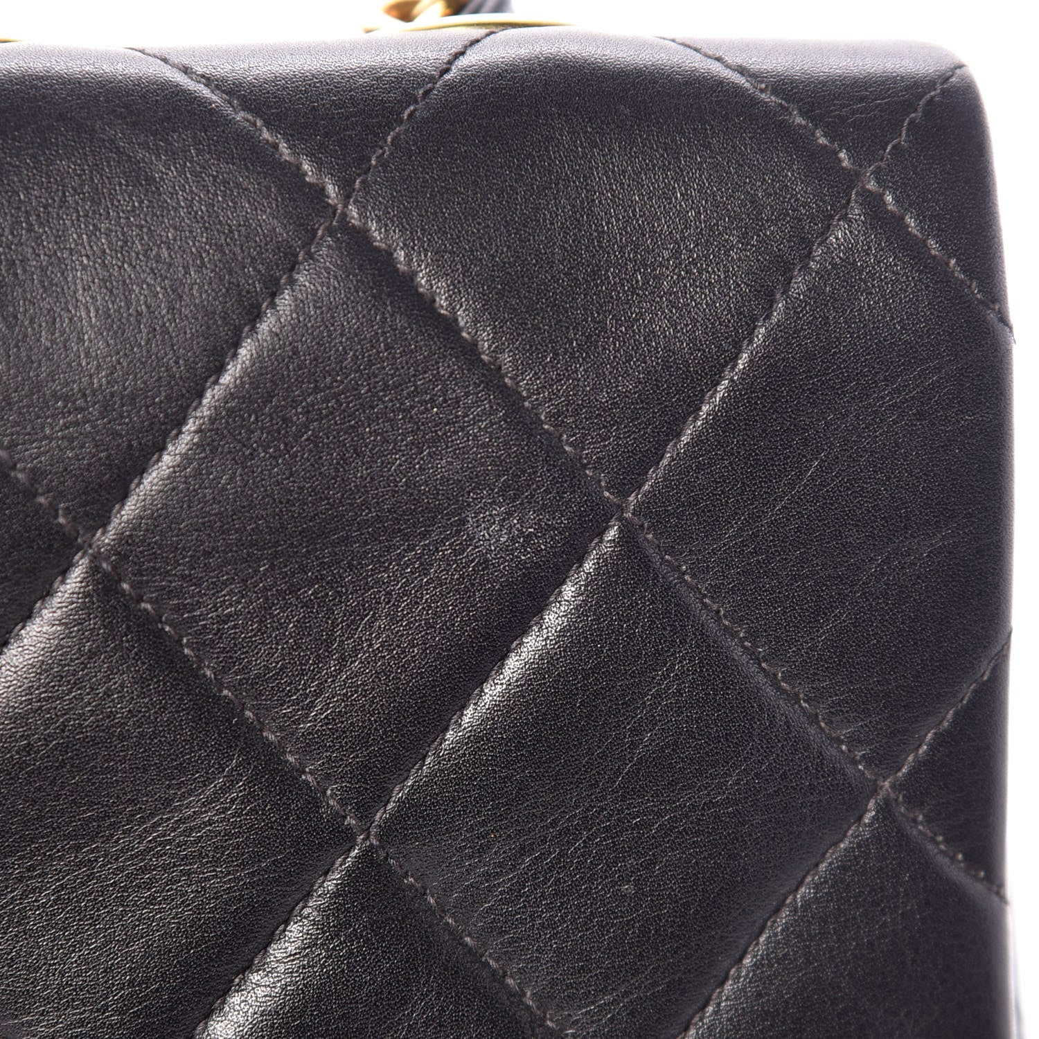 Chanel Lambskin Quilted XL Jumbo Single Flap Black 18 of 18