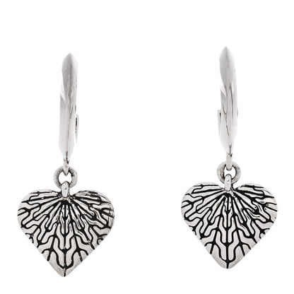 John Hardy Sterling Silver Valentine Drop Huggie Earrings 1 of 4