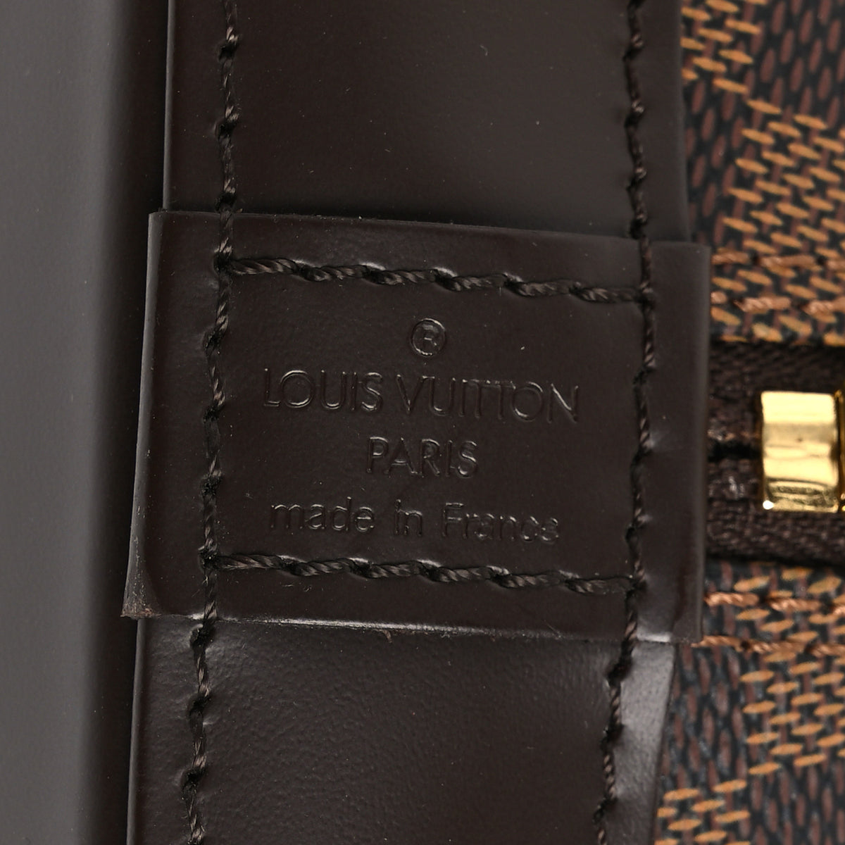 Louis Vuitton Damier Ebene Alma PM 7 of 10