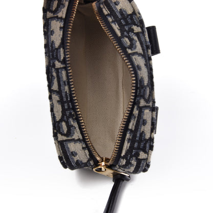 Christian Dior Oblique Belt Pouch Blue 5 of 10