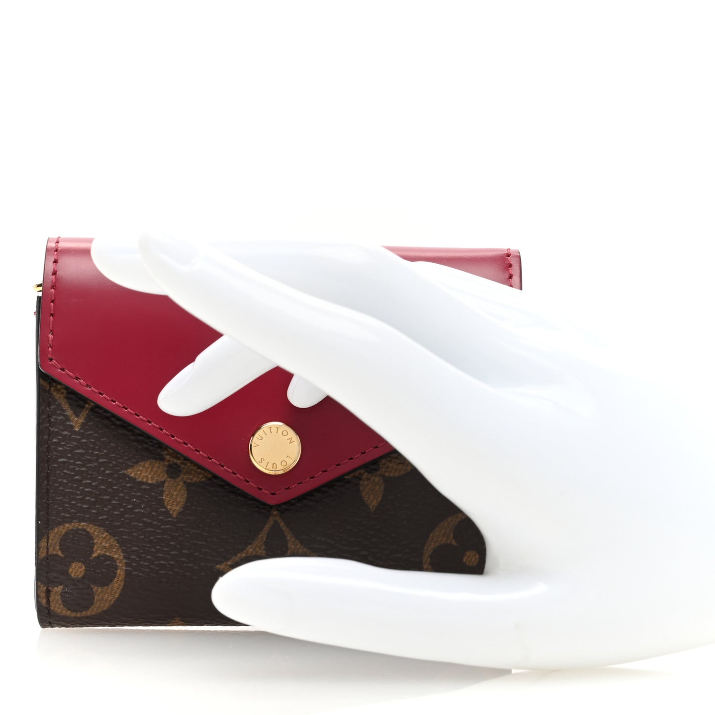 Monogram Zoe Wallet Fuchsia