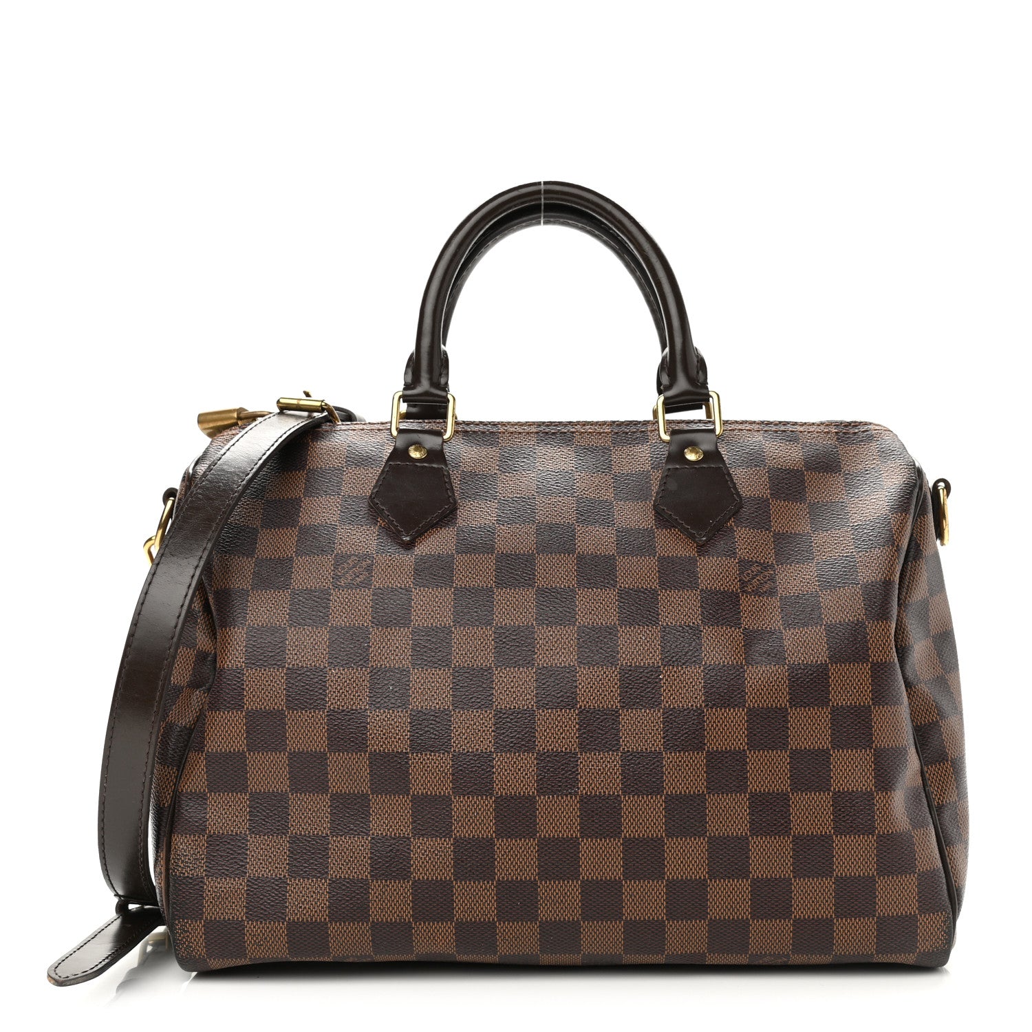 Louis Vuitton Damier Ebene Speedy Bandouliere 30 1 of 19