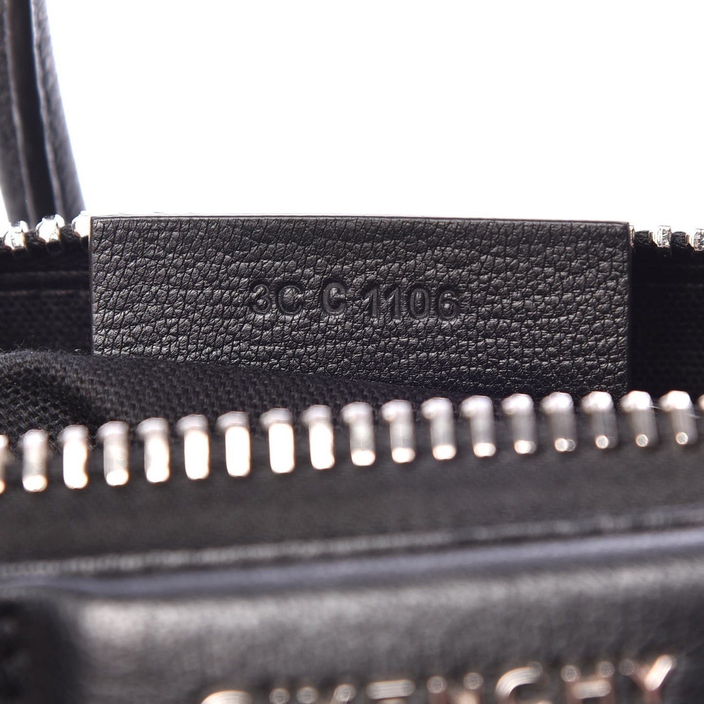 Sugar Goatskin Mini Antigona Black