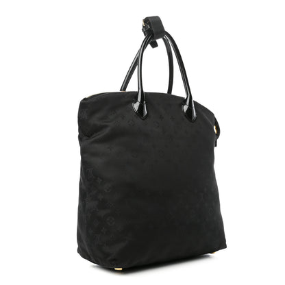 Louis Vuitton Monogram Nylon Desire Lockit Vertical MM Black 2 of 4
