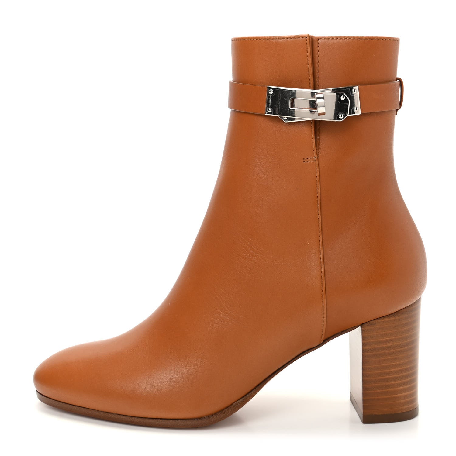Hermes Calfskin Saint Germain Ankle Boots 36.5 Naturel 1 of 10