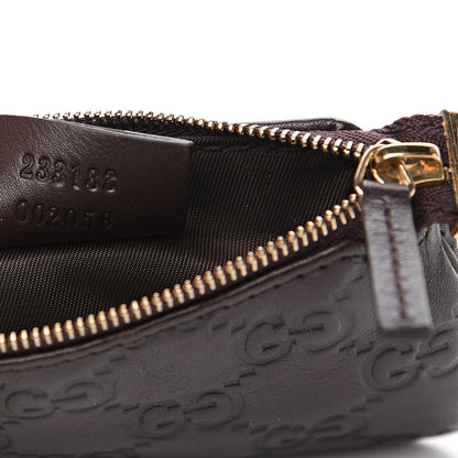 Gucci Guccissima Key Case Chocolate 6 of 6