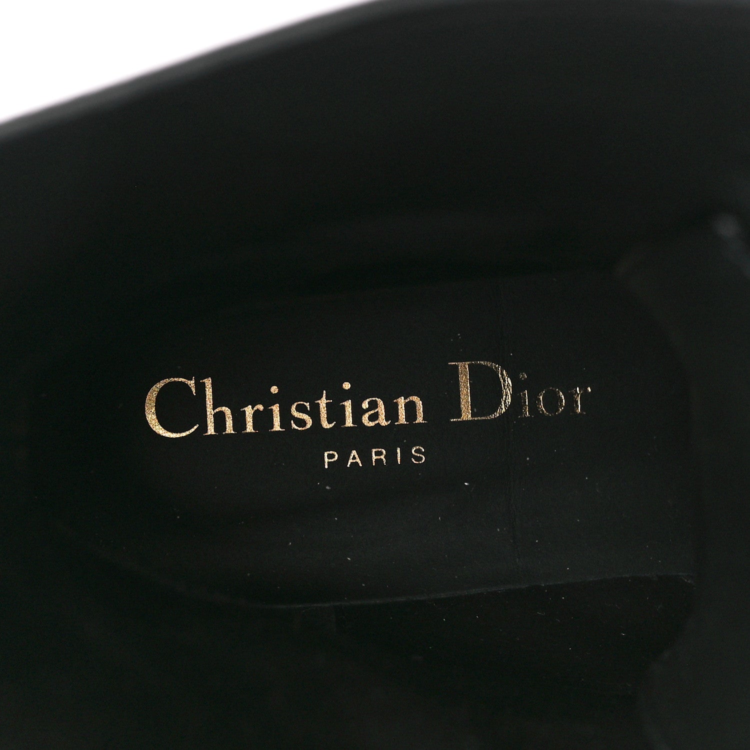Christian Dior Calfskin Rubber Dioriron Boots 36 Black 8 of 9